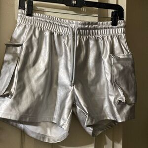 Silver shorts